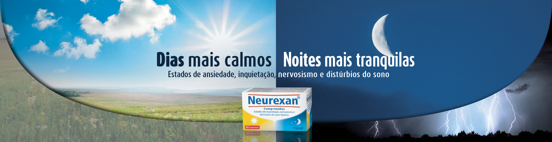 Dias mais calmos, noites mais tranquilas.