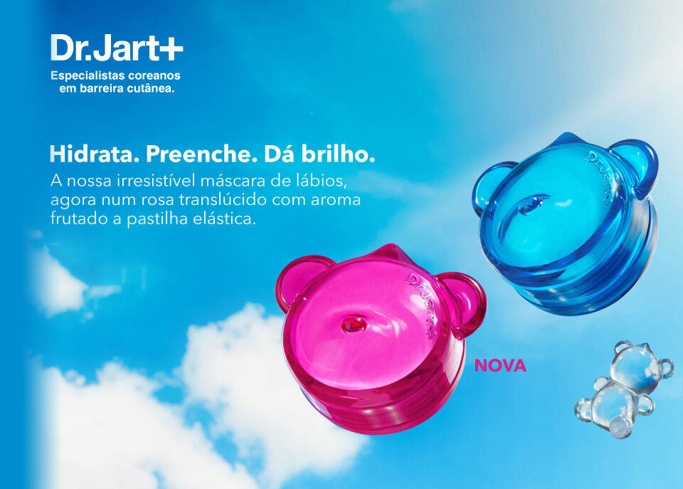 Novas m&aacute;scaras faciais Dr. Jart