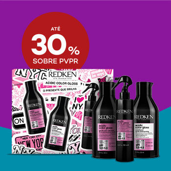 Coffrets de Cabelo com selo de desconto at&eacute; 30% sobre pre&ccedil;o de venda ao p&uacute;blico recomendado.