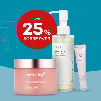 Produtos de beleza corana com desconto at&eacute; 25% sobre Pre&ccedil;o de Venda ao P&uacute;blico Recomendado.