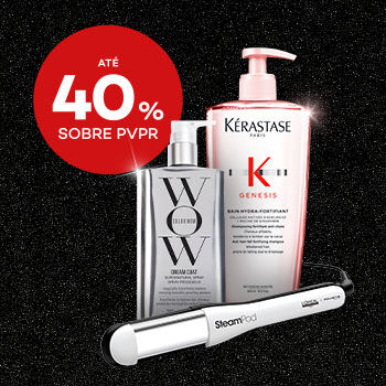 Cabelo Profissional Cabelo profissional com selo até 40% sobre preço de venda ao publico recomendado