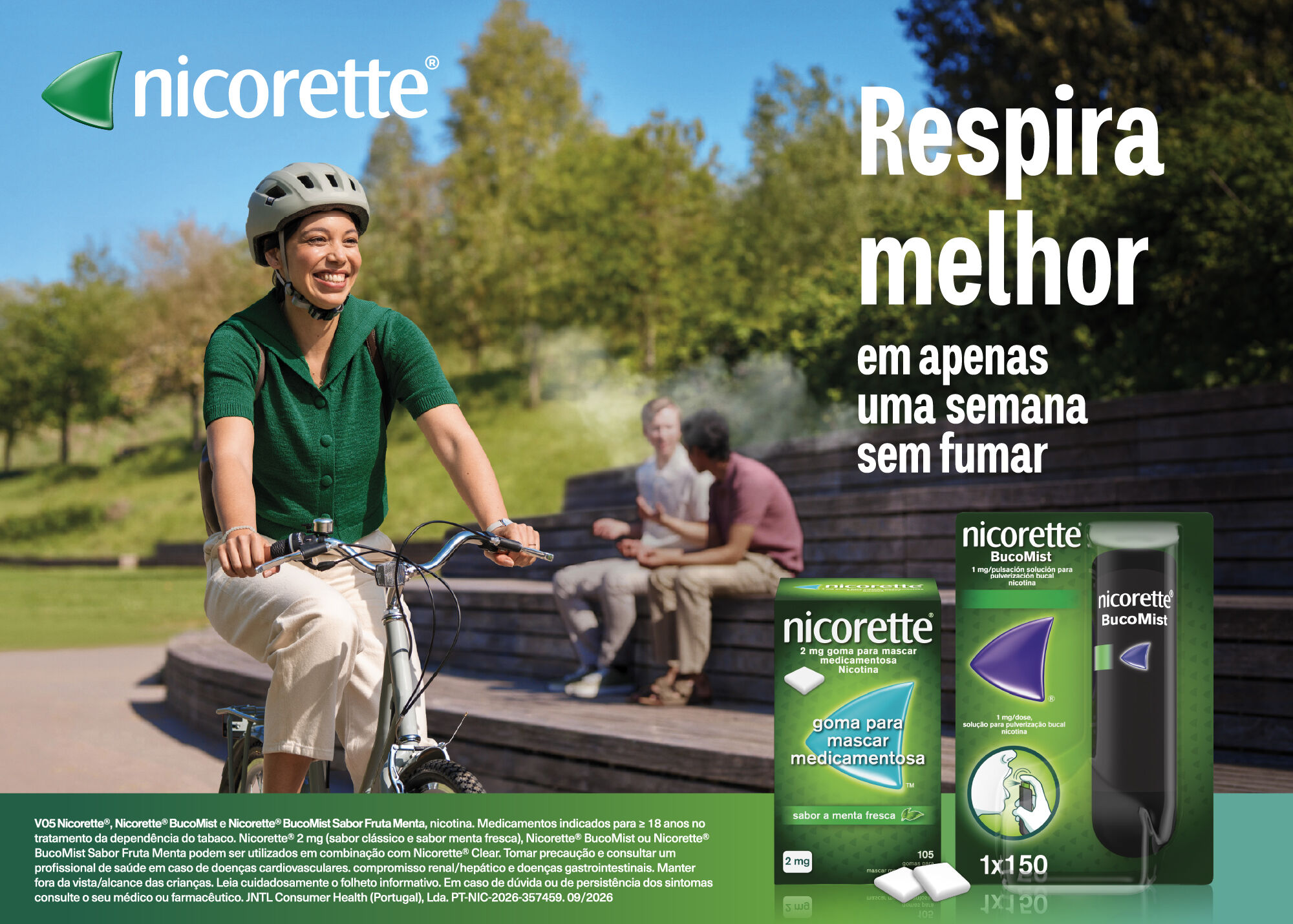 Nicorette, medicamento para deixar de fumar