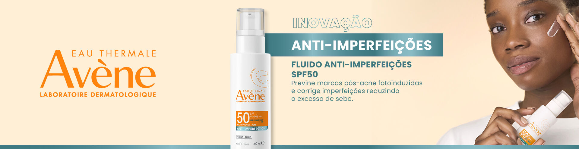 Protetores Solares Avène Anti-Imperfeições