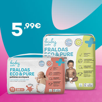 Fraldas Baby Wells para o teu bebé desde 5,99€.