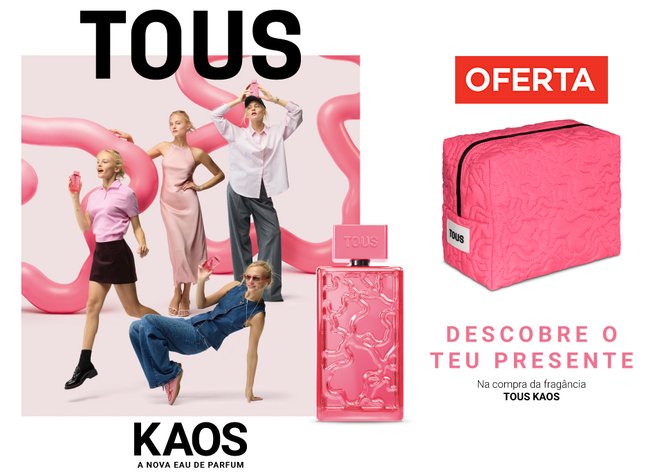 Destaque Perfume Tous e Necessaire Rosa de oferta Destaque Perfume Tous e Necessaire Rosa de oferta