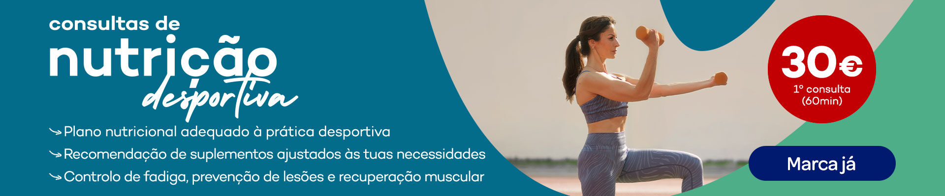 Banner Consultas Nutri&ccedil;&atilde;o Desportiva - Consultas Nutri&ccedil;&atilde;o