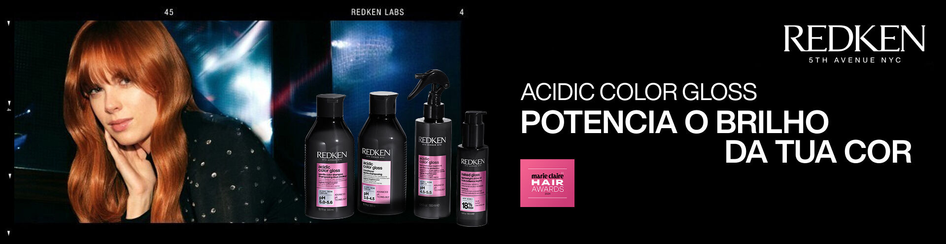 Redken Acidic Color Gloss, potencia o brilho da tua cor.