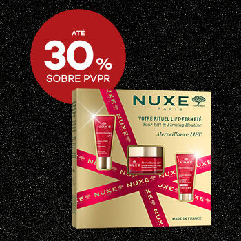 Coffrets Rosto com selo até 30% sobre preço de venda ao público recomendado