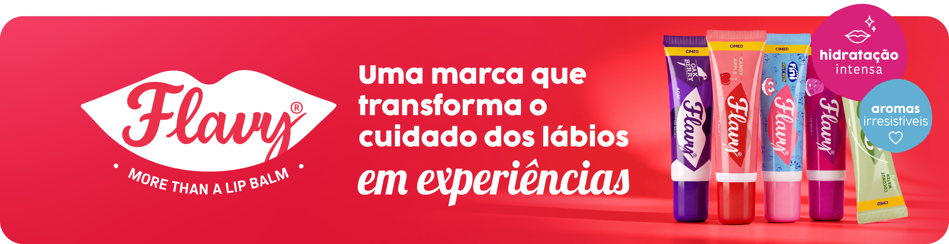 Flavy, uma marca que transforma o cuidado dos l&aacute;bios em experi&ecirc;ncias. Descobre j&aacute;!