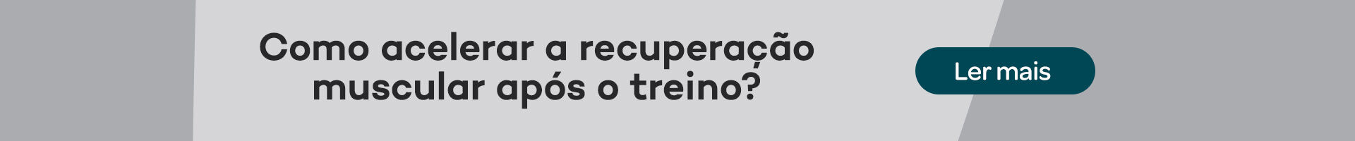 Como acelerar a recupera&ccedil;&atilde;o muscular ap&oacute;s o treino?