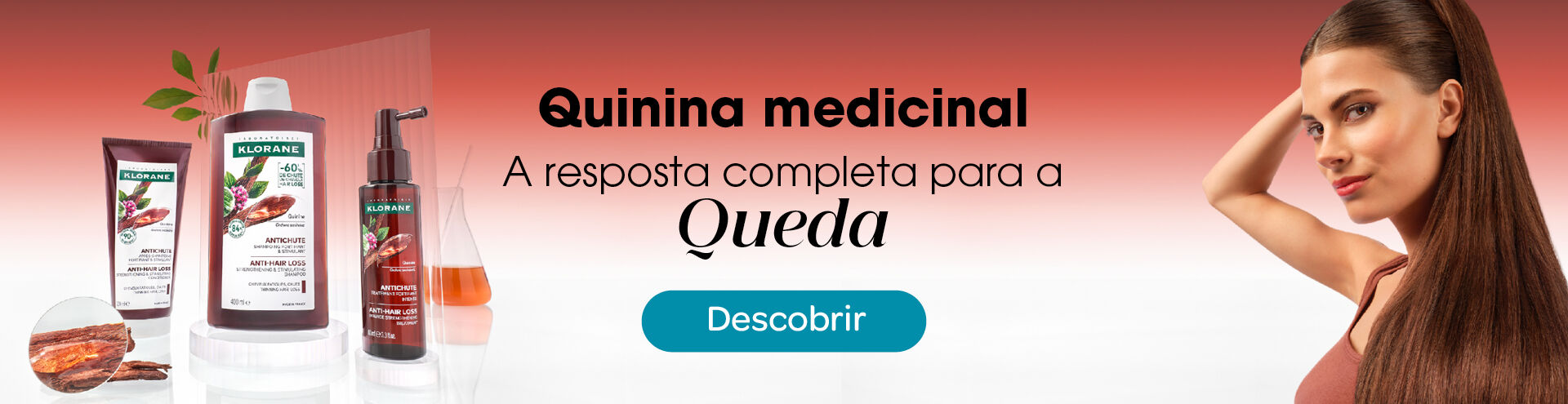 Quinina medicinal, a resposta completa para a queda. Descobre j&aacute;!