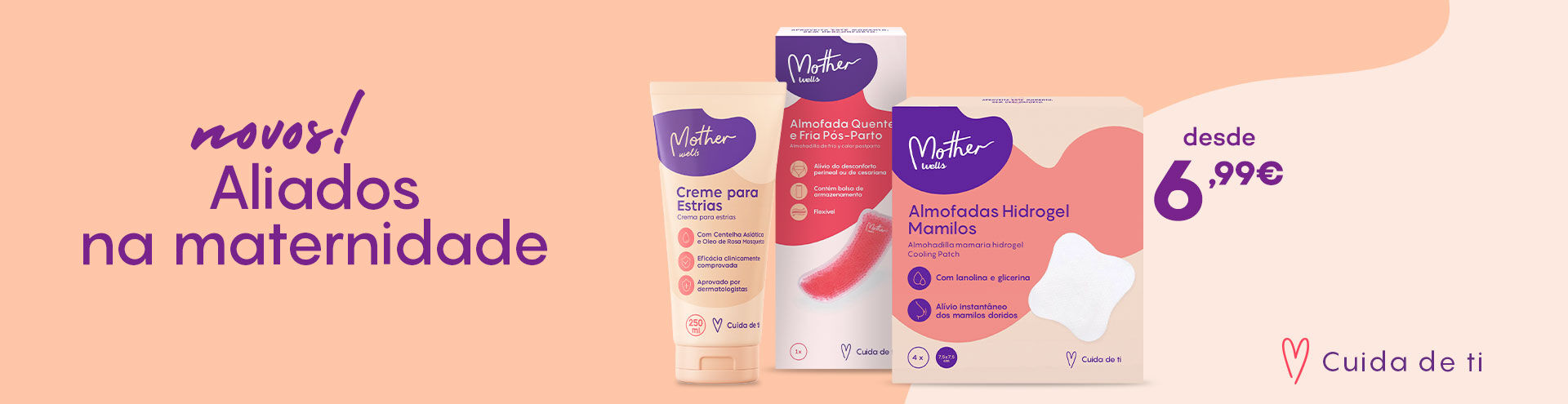 Novos! Aliados na maternindade desde 6,99&euro;.