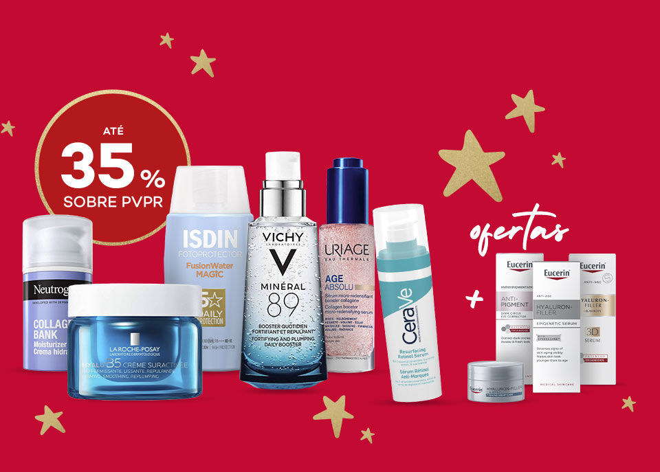 Produtos em Campanha com selo até 35% sobre preço de venda ao publico recomendado