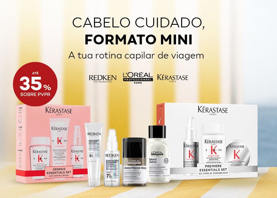Novos formatos minis com selo de desconto até 35% sobre preço de venda ao público recomendado Novos formatos minis com selo de desconto até 35% sobre preço de venda ao público recomendado