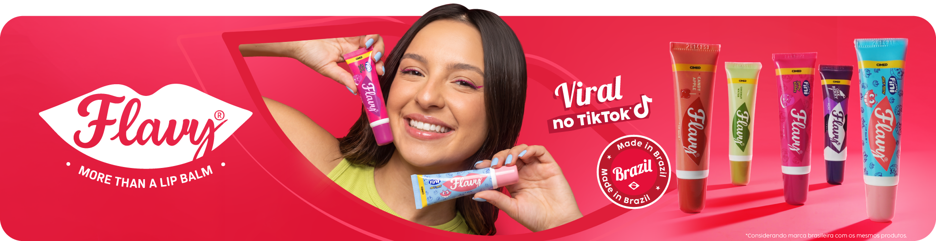 Flavy, more than a lip balm. Viral no Tiktok!