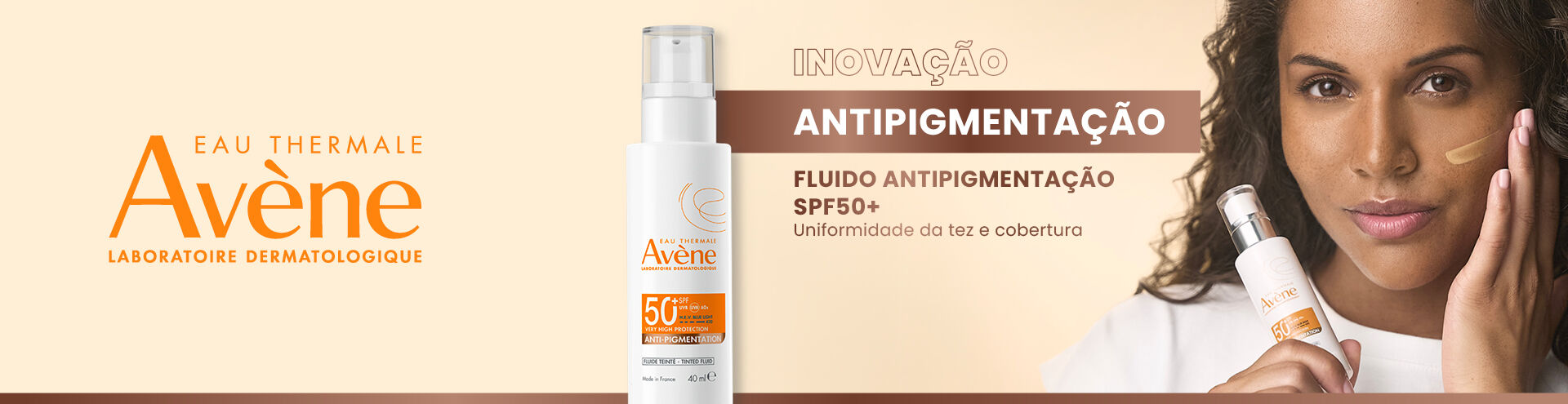 Protetores Solares Avène Antipigmentação