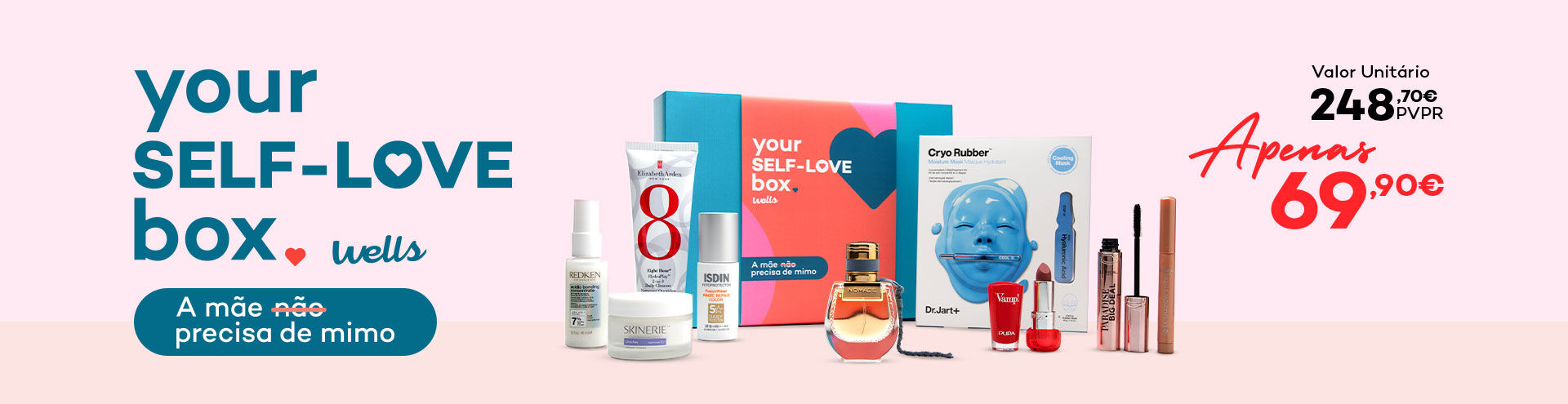 Banner - A Mae Nao Precisa de mimo - LP Your Self Love Box
