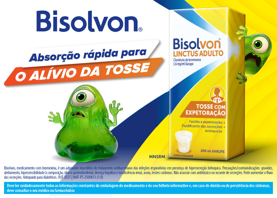 Bisolvon, medicamento para o alívio da tosse