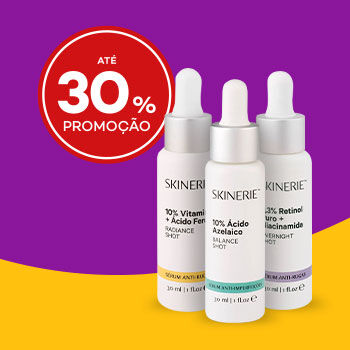 S&eacute;runs Skinerie com selo 25% Promo&ccedil;&atilde;o