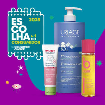 Destaque de produtos vencedores no prémio Escolha do Consumidor
