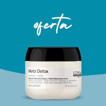 M&aacute;scara Capilar Metal Detox com palavra oferta