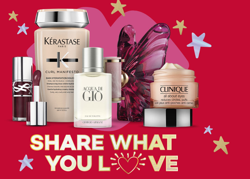 Share what you love com destaque de produtos Wells
