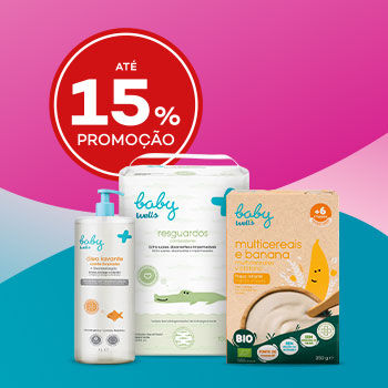 Produtos marca baby wells at&eacute; 15% de desconto direto