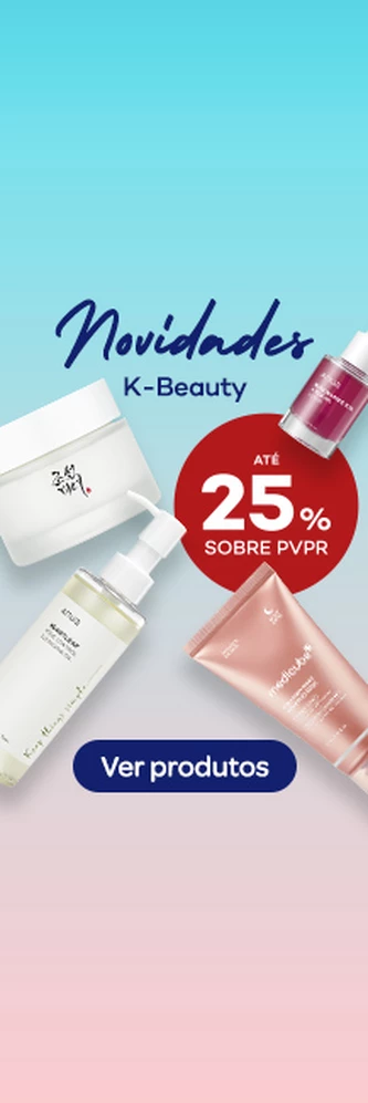 Novidades de k-Beauty com destaque promocional de at&eacute; 25% sobre pre&ccedil;o de Venda ao P&uacute;blico Recomendadoa