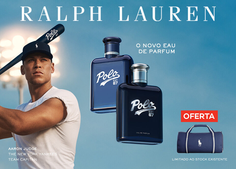 Oferta Saco de viagem azul escuro com logo Ralph Lauren Oferta Saco de viagem azul escuro com logo Ralph Lauren