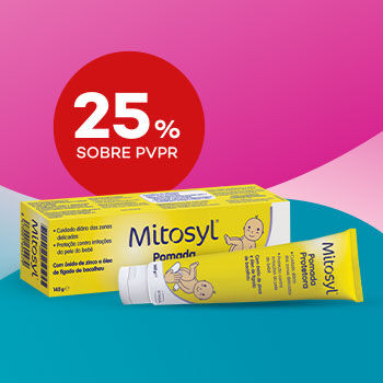 Mitosyl com selo 25% sobre pre&ccedil;o de venda ao p&uacute;blico recomendado