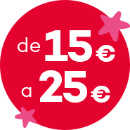 Presentes de 15 a 25&euro;