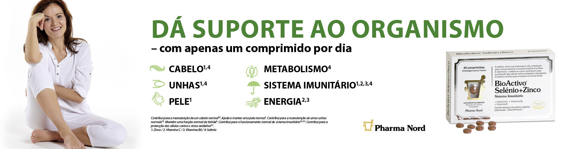 Bioactivo Selénio e Zinco 