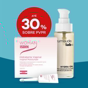 Produtos de Hidrata&ccedil;&atilde;o &Iacute;ntima com selo de desconto at&eacute; 30% sobre pre&ccedil;o de venda ao p&uacute;blico recomendado.