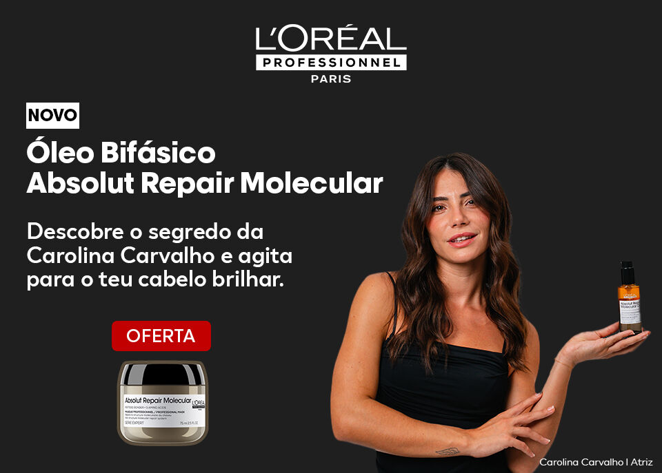 Oferta mini máscara para o cabelo Absolut Repair Molecular