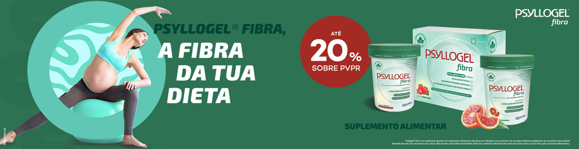 Psyllogel Fibra &eacute; um suplemento alimentar &agrave; base de fibra de psyllium, que ajuda a complementar a ingest&atilde;o di&aacute;ria de fibra na alimenta&ccedil;&atilde;o e contribui para a regularidade intestinal. Dispon&iacute;vel em diferentes formatos e sabores, beneficia ainda de at&eacute; 20% de desconto sobre PVPR. Descobre j&aacute;!