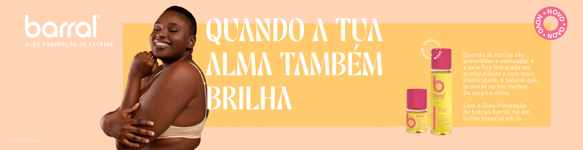 Barral Óleo Prevenção de Estrias