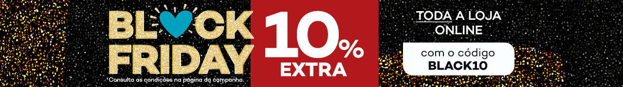 10% Extra em todo o site com o código: BLACK10