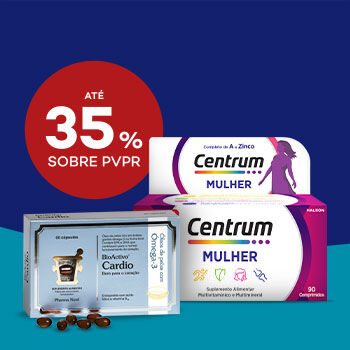 Suplementos de energia com até 50% sobre preço de Venda ao Público Recomendado