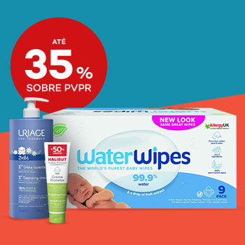 Produtos de Bebé e Mamã com desconto até 35% sobre preço de Venda ao Público Recomendado