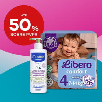 Muda da Fralda com selo at&eacute; 50% sobre pre&ccedil;o de venda ao publico recomendado