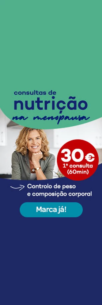 Consultas de Nutri&ccedil;&atilde;o na Menopausa - 30&euro; 1&ordf; consulta de 60 minutos - controla o peso e composi&ccedil;&atilde;o corporal. Marca j&aacute;!