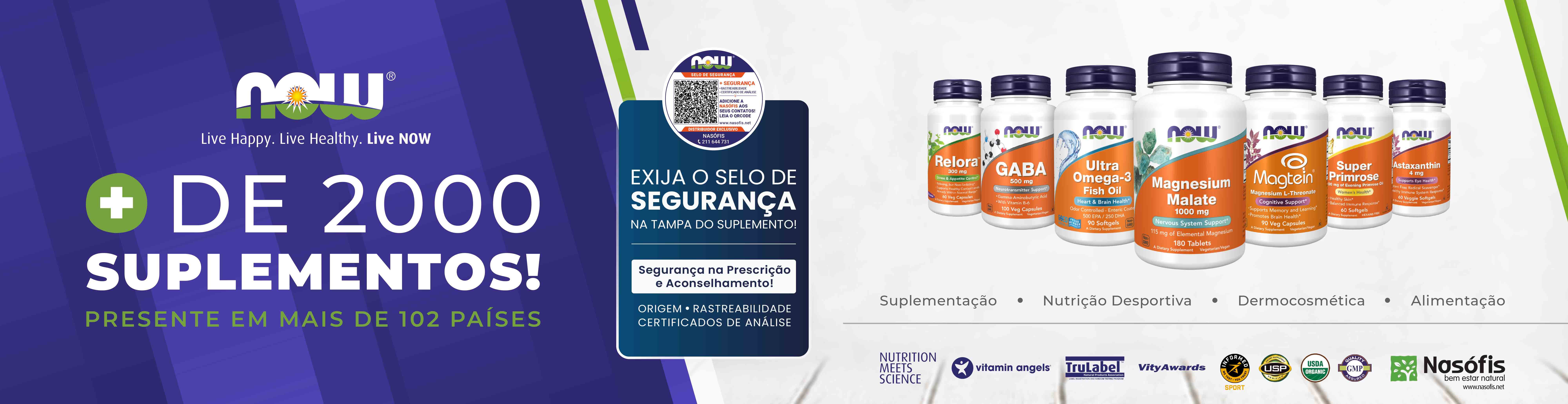 Now, mais que 2000 suplementos. Now, mais que 2000 suplementos.