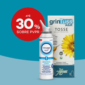 Produtos Nariz Garganta e ouvidos  com at&eacute; 30% sobre pre&ccedil;o de Venda ao P&uacute;blico Recomendado