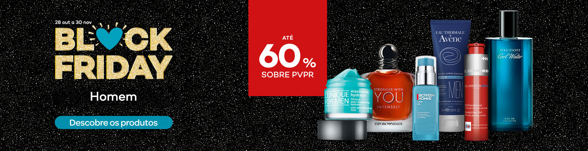 Mix Perfumes e Cosmética Luxo - até 60% sobre pvp recomendado.