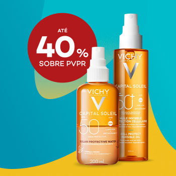 Sprays Vichy Capital Soleil com desconto até 40% sobre preço de Venda ao Público Recomendado