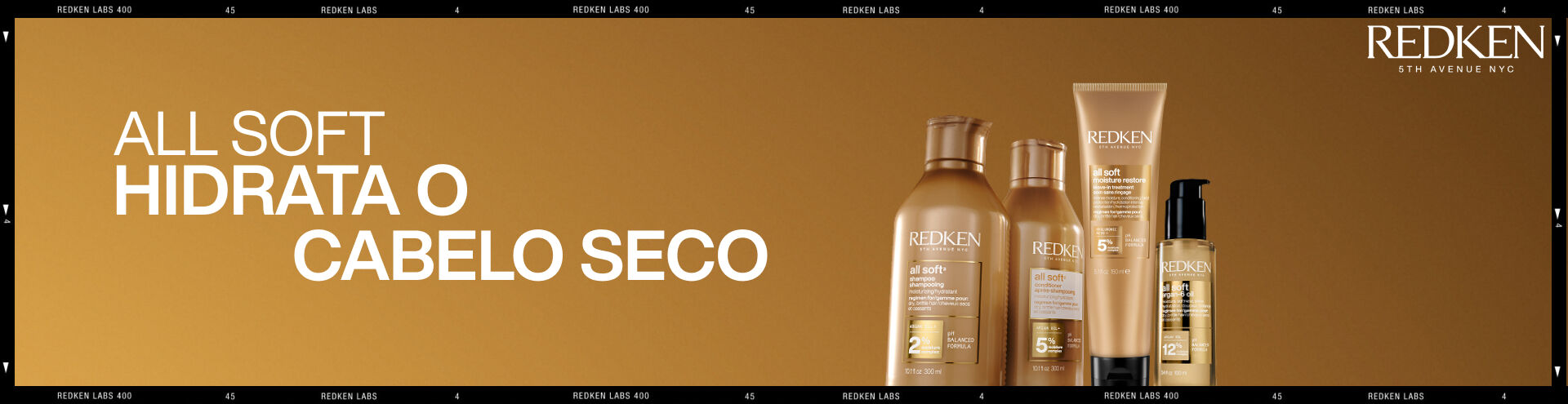 Redken All Soft, hidrata o cabelo seco.
