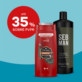 Champ&ocirc;s com selo de desconto at&eacute; 35% sobre pre&ccedil;o de venda ao p&uacute;blico recomendado.