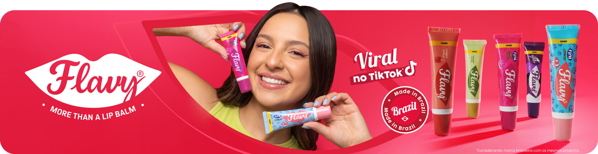 Flavy, more than a lip balm. Viral no Tiktok!