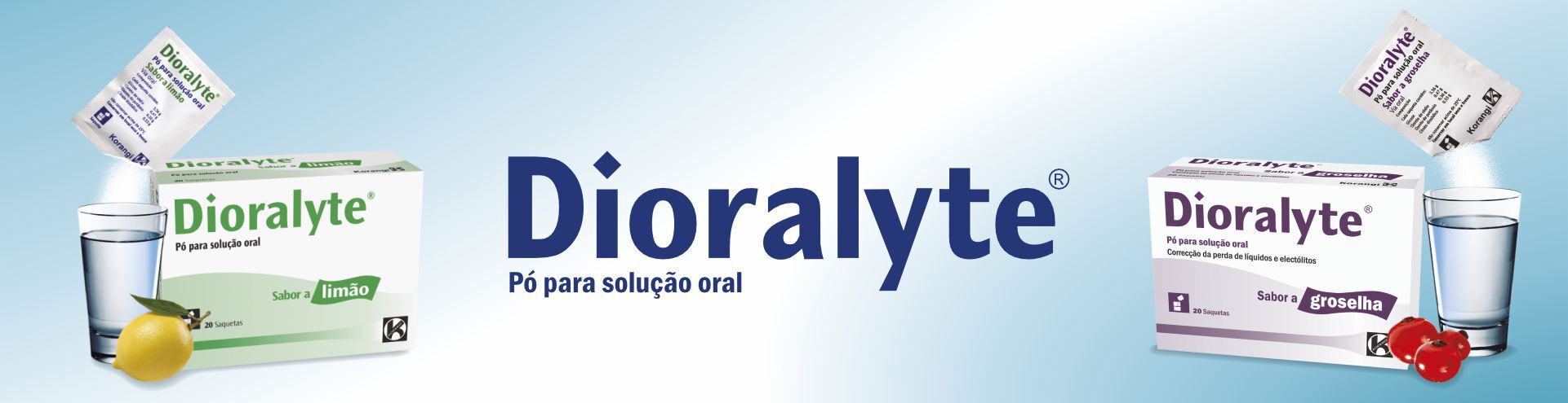 Dioralyte, p&oacute; para solu&ccedil;&atilde;o oral. Descobre j&aacute;!