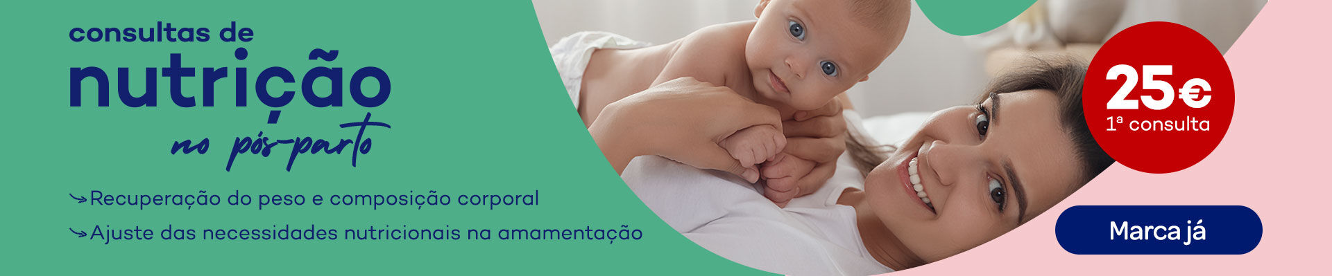 Banner Consultas Nutrição Saúde Gastrointestinal - Consultas Nutrição